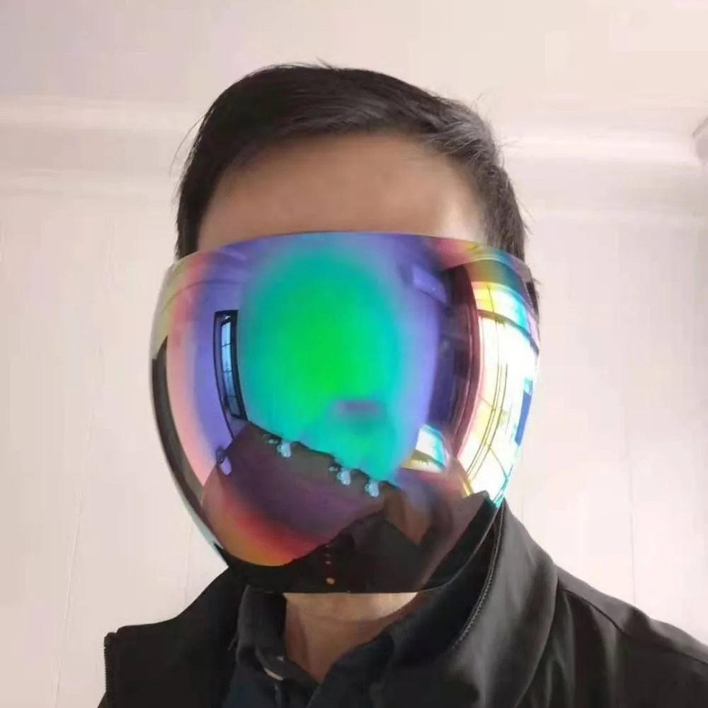 نظارات شمسية Y2k عصرية كبيرة الحجم للرجال والنساء بإطار كبير وظلال سوداء بتصميم علامة تجارية فاخرة نظارات شمسية قطعة واحدة