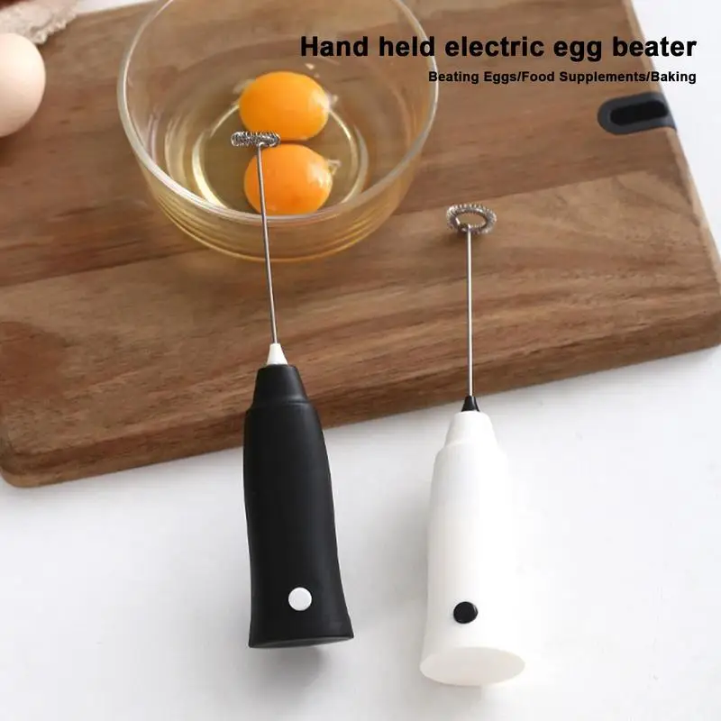 Handheld Milk Frother Egg Beater Whisk Coffee Mixer Double Heads Milk Frothers Baking Stirrer Kitchen Gadgets