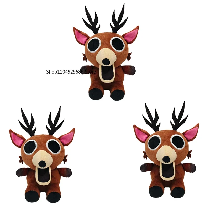 لعبة الغزلان القطيفة، شخصية لعبة مضحكة 99 ليلاً في الغابة، دمية ناعمة قابلة للعناق، هدية مثالية لعيد الميلاد للفتيات الصغيرات #3