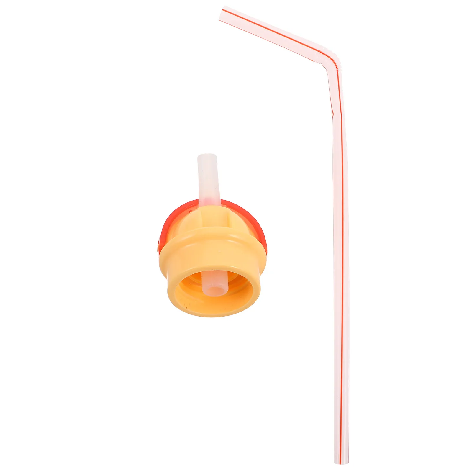 

Reusable Japanese Style Toddler Water Bottle Straw Lid Spillproof Antichoking Portable Convenient Travel Cap for Kids Bottled