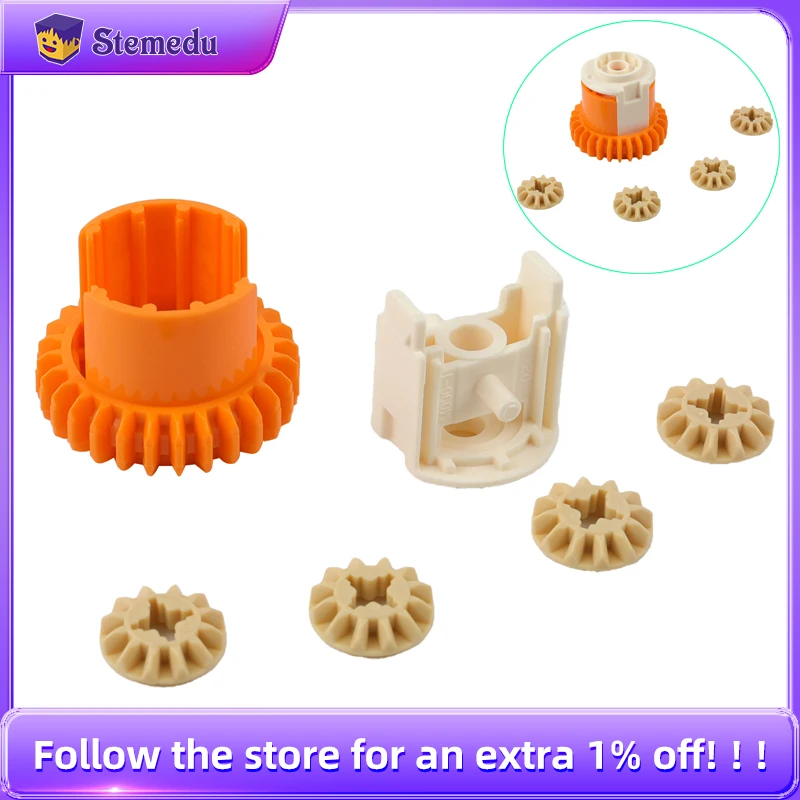 28 Teeth Blocks Differential Gears JM0095 JM0096 MOC Technical Modification Parts Compatible With Legoeds Tech Parts