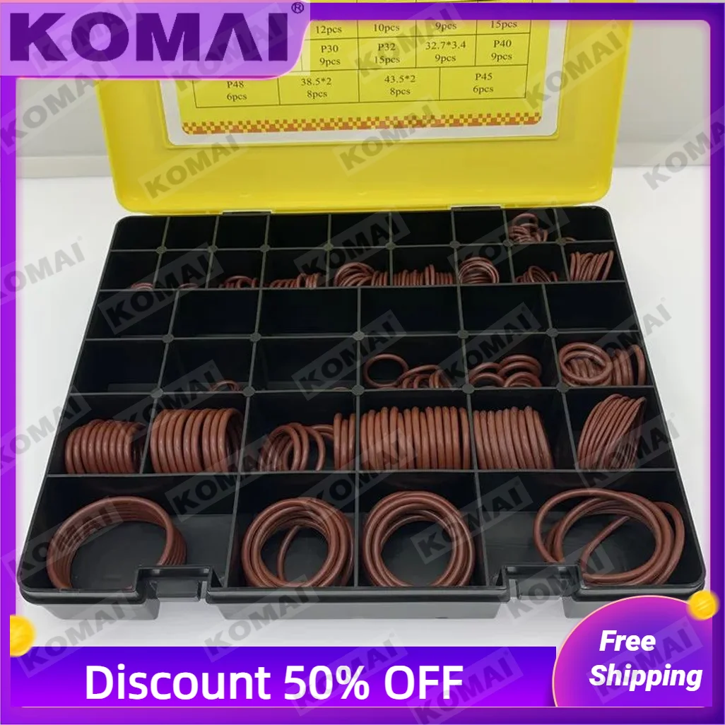 Excavator Hydraulic Cylinder O Ring Seal Kits Rubber Sfkm Customized