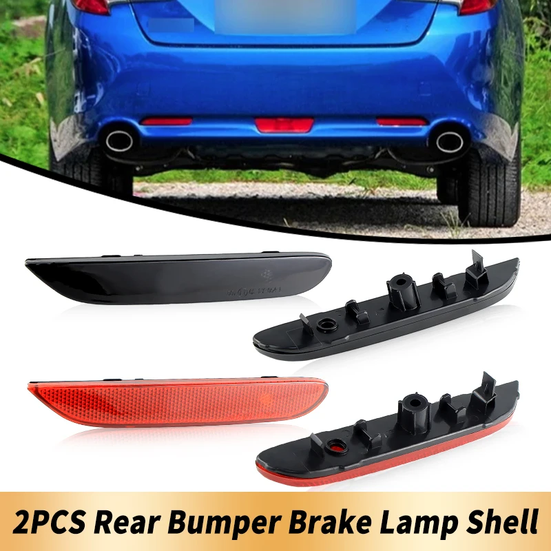 

2PCS Only Shell No Bulbs Rear Bumper Brake Light Covers OEM For Infiniti JX35 Q50 QX56 QX60 QX80 QX30 For Nissan Leaf Pathfinder