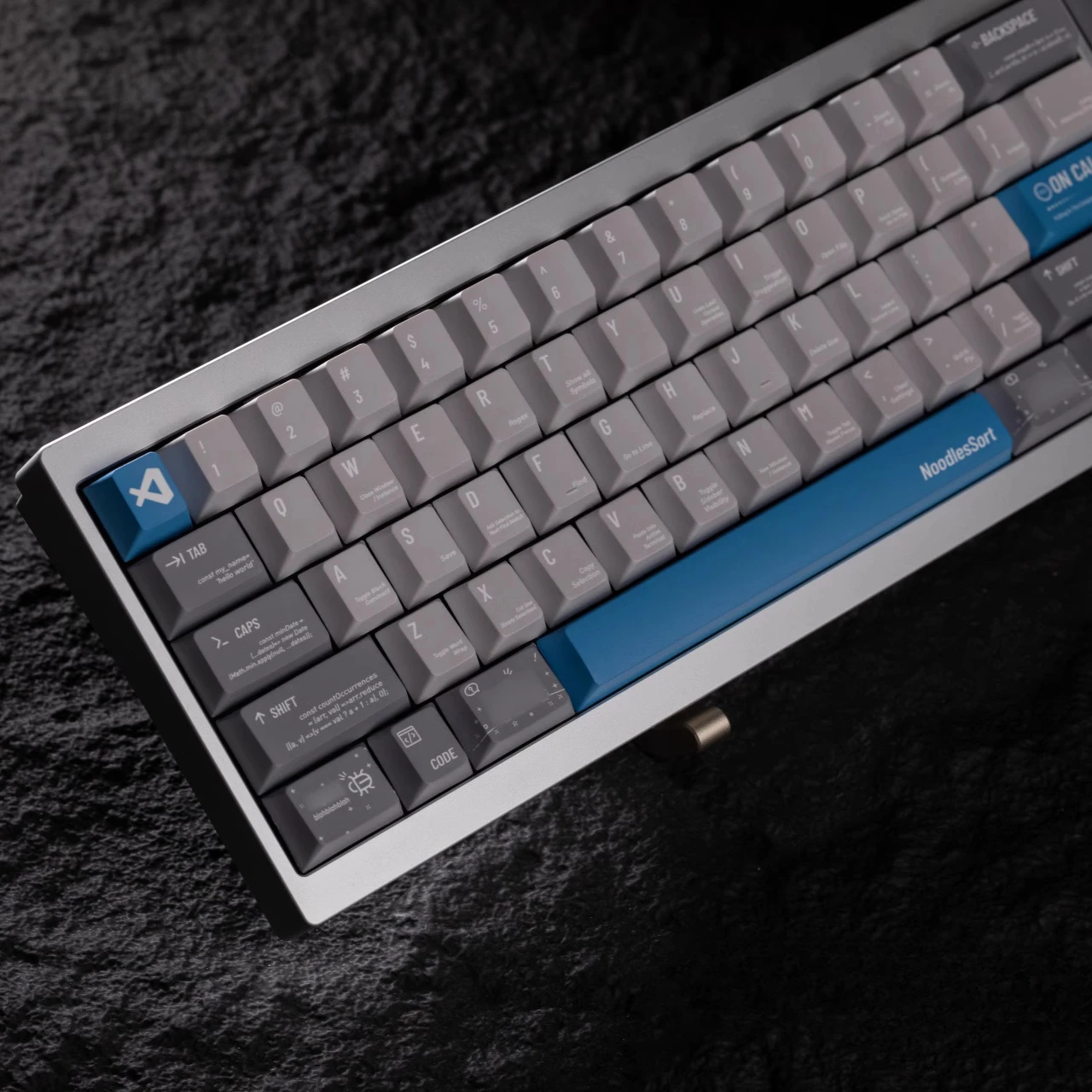 

Серый программатор Keycap VSCODE Keycap ROG Daredevil срезанная магнитная ось PBT Keycap