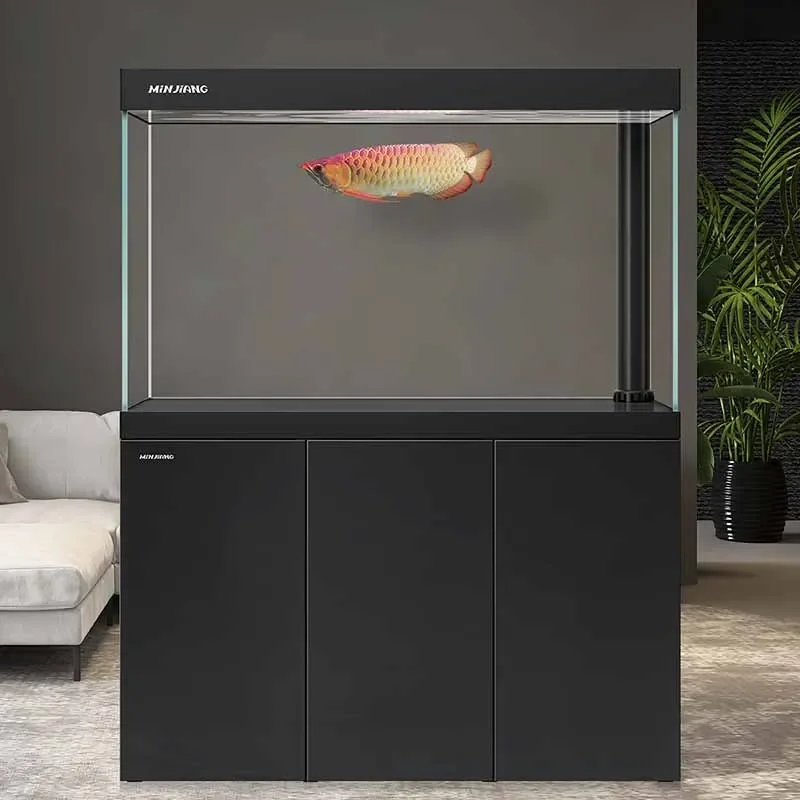 Multifunction Cabinet Aquariums Glass Arowana Living Room Modern Aquariums Fish Tanks Simple Design Pet Products Аквариум LLAQ