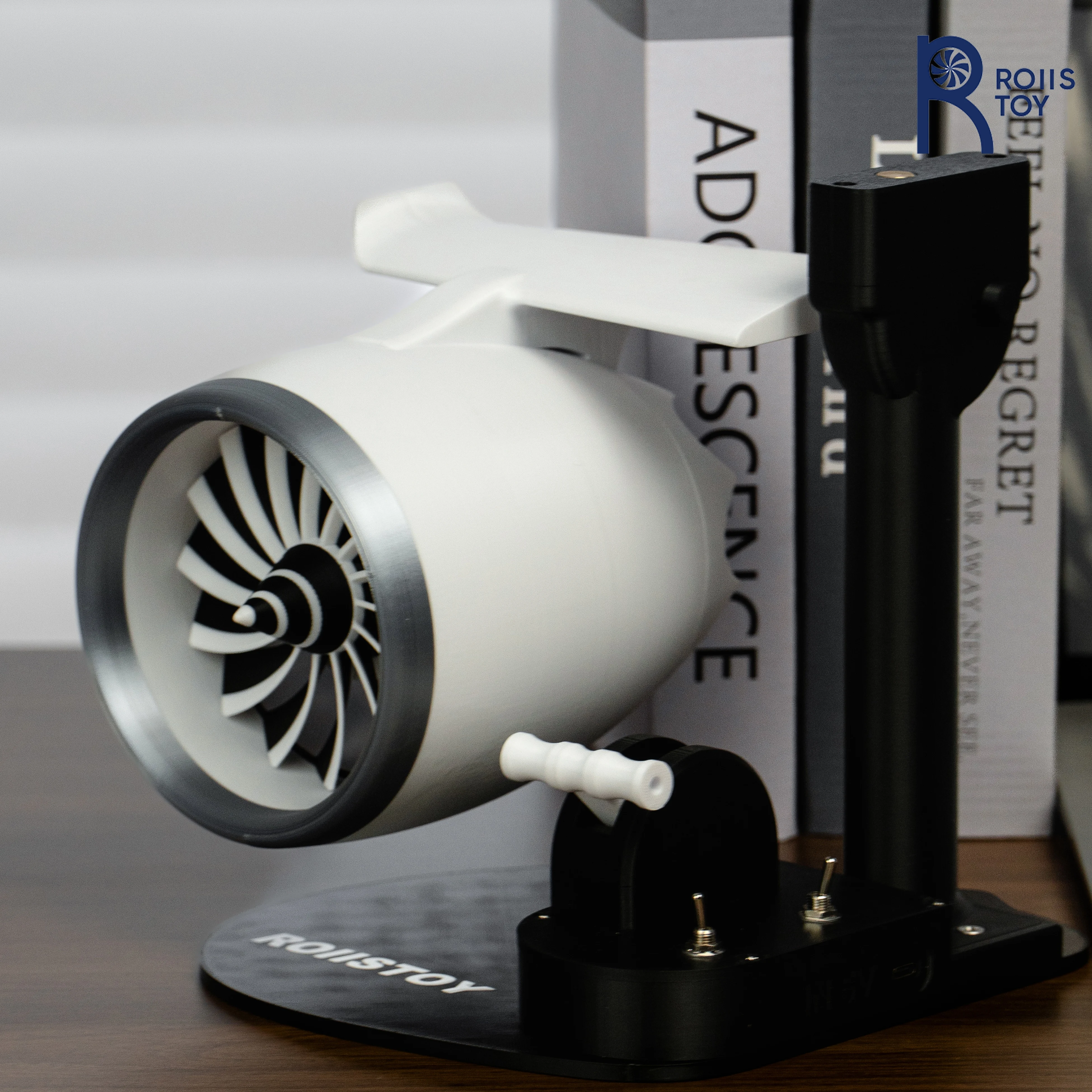 Single Head Turbojet Fan Luchtbevochtiger met Blaasmogelijkheid RGB Lichtshow Functie Home Office Desktop Luchtbevochtiger Kamer Dec