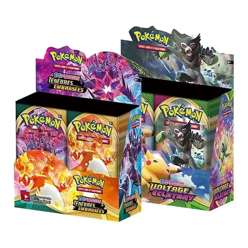 Pokémon Cards TCG: 324Pcs Scarlet & Violet Evolutions Booster Box 36 Pack Box Rare Booster Pack Vamx Collectible Card Toys Gifts