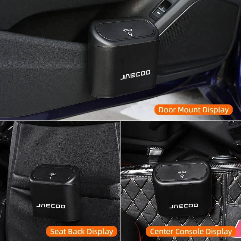 Car Door Trash Can Waste Bin Dust Bin Rubbish Container For Jetour T2 Jetour X70 Plus Jetour T1 Jetour Dashing G700 Plastic