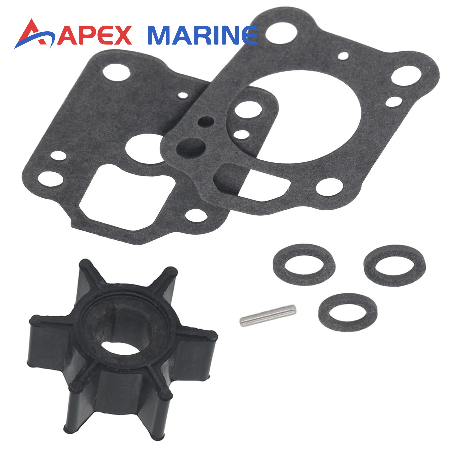 369-65021-1 Outboard Impeller Repair Kit Fits for Nissan Tohatsu Marine M MFS NSF 2.5 3.5 4 5 6 HP  Replacement 369-65021-1M