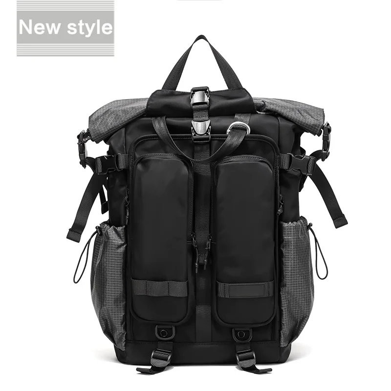 

Waterproof Laptop Backpack Men Large Capacity Student Outdoor Hiking Technical Rucksack Multi-Compartment Anti-Shock Daypack​