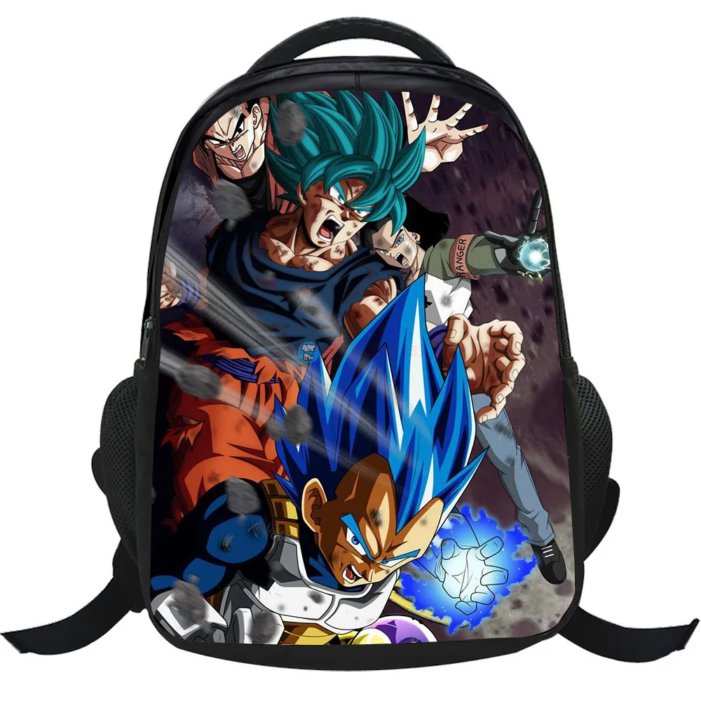 Anime Dragon Ball Z popularne Goku Vegeta Super plecaki dla nastolatków Violetta torba dla dzieci dziewczyny chłopcy prezenty szkolne Bookbags