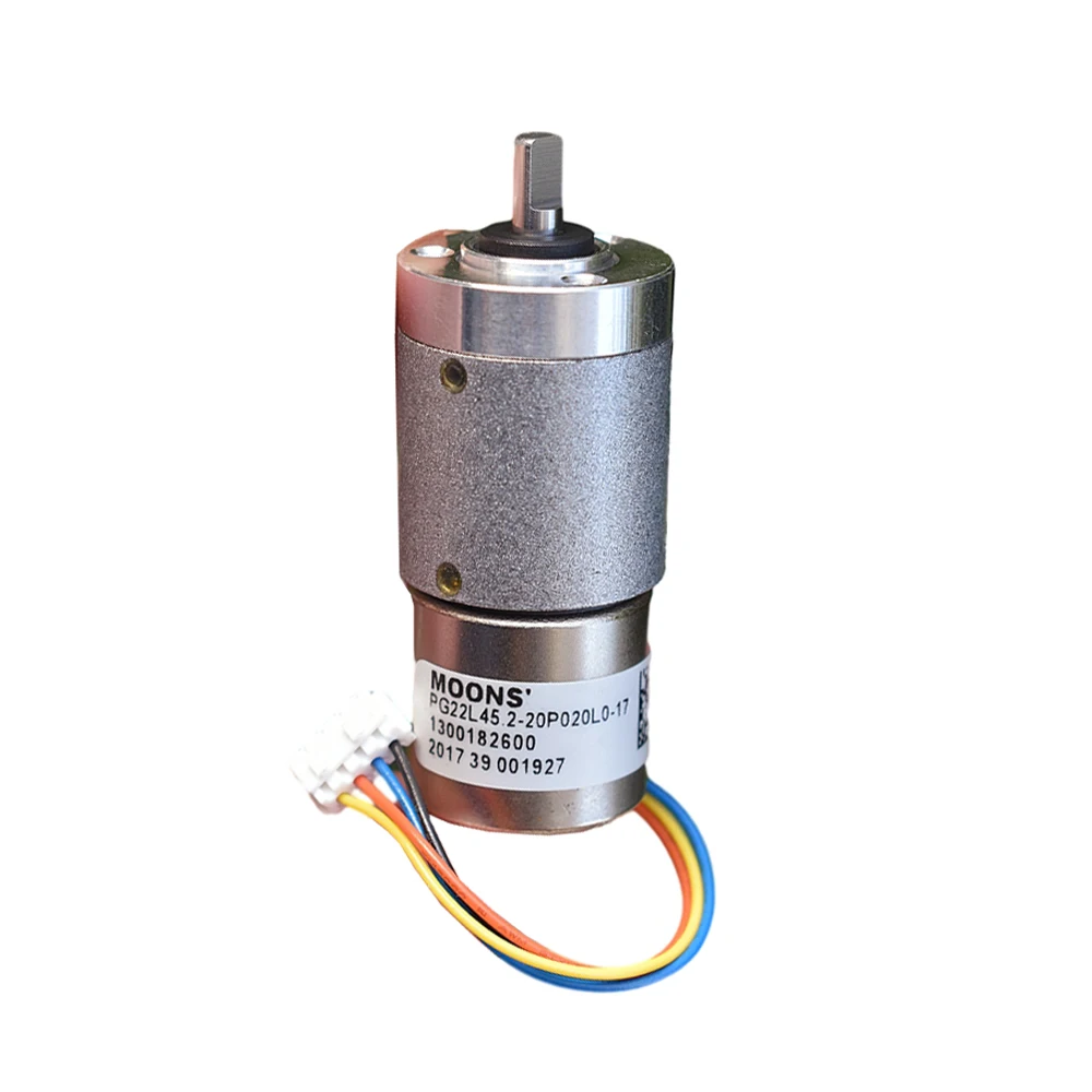 

22MM Planetary Gear Motor Stepper Motor All Metal Gear Two Phase Four Wire Precision Stepper Motor 1:45.2 Reduction Ratio