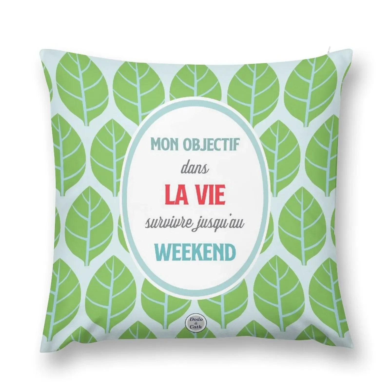 My goal in life: survive until the weekend Throw Pillow christmas ornaments 2025 Cushion Cover For Sofa pillow