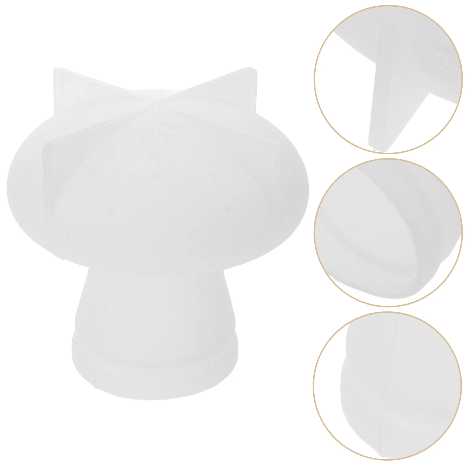 

Silicone Mushroom Shaped Reusable Diy Scented Making Mold Durable Craft Wax Molds Unique Design Soap Mold For Diy