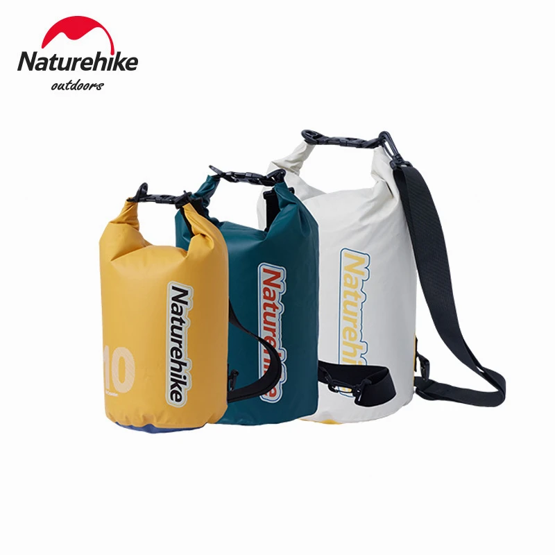 Naturehike-Bolsa de natación impermeable, saco seco, mochila de 25L, bolsas de engranajes secos flotantes impermeables para navegación, pesca,