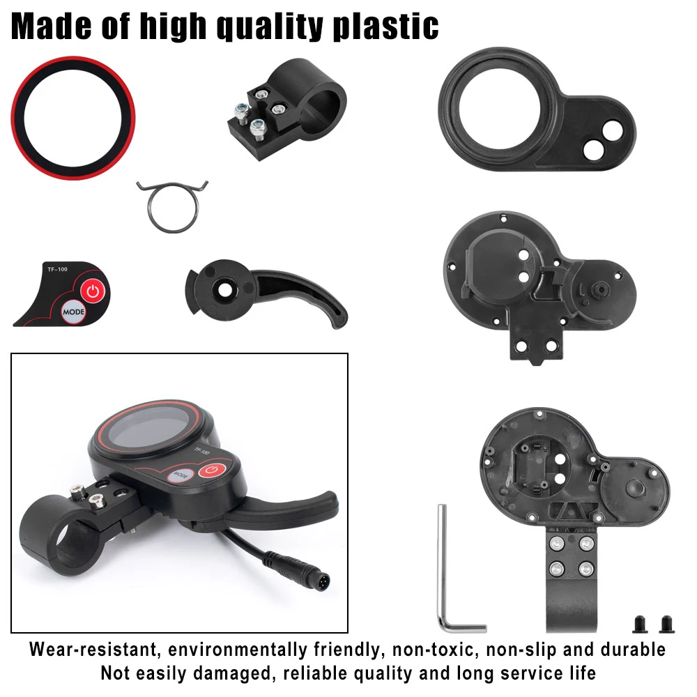 Instrument TF-100 LCD Display Part For Kugoo M4 /Zero10x Electric Scooter Outdoor Portable Dashboard Replacement Cover Accessory