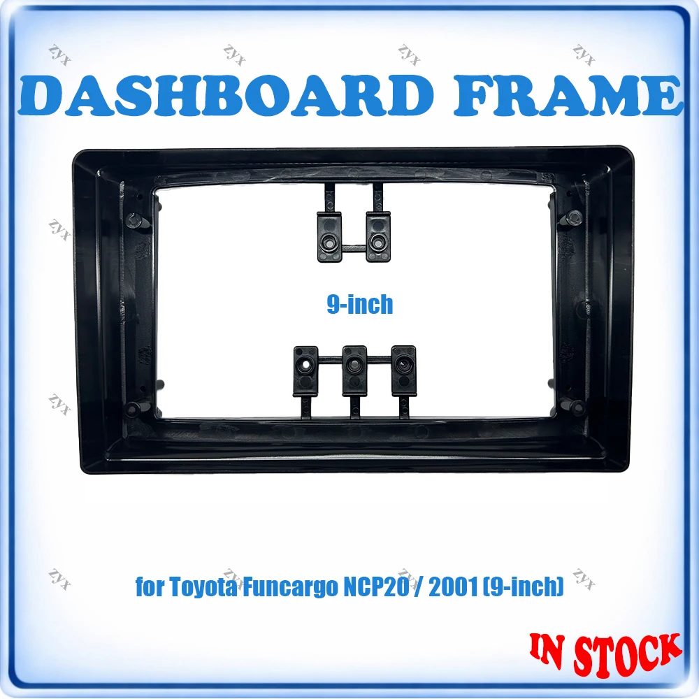

Car Radio Fascia Frame For Toyota Funcargo NCP20 2001 9 inch Wiring Harness Power Cable Car Accessories Plug & Play