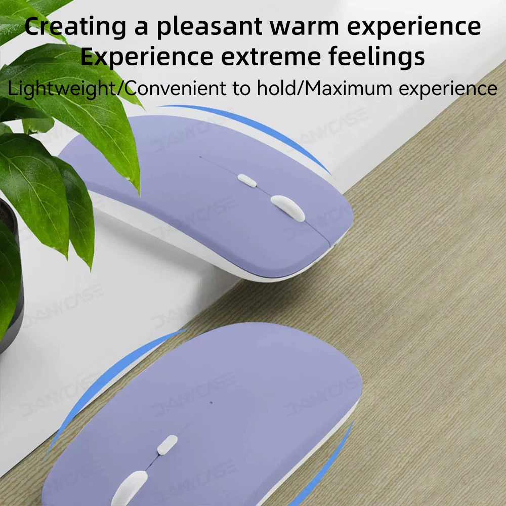 Wireless Mouse Bluetooth-compatible Computer Mouse Silent Rechargeable Ergonomic Mouse Optical Gaming Desktop PC Laptop