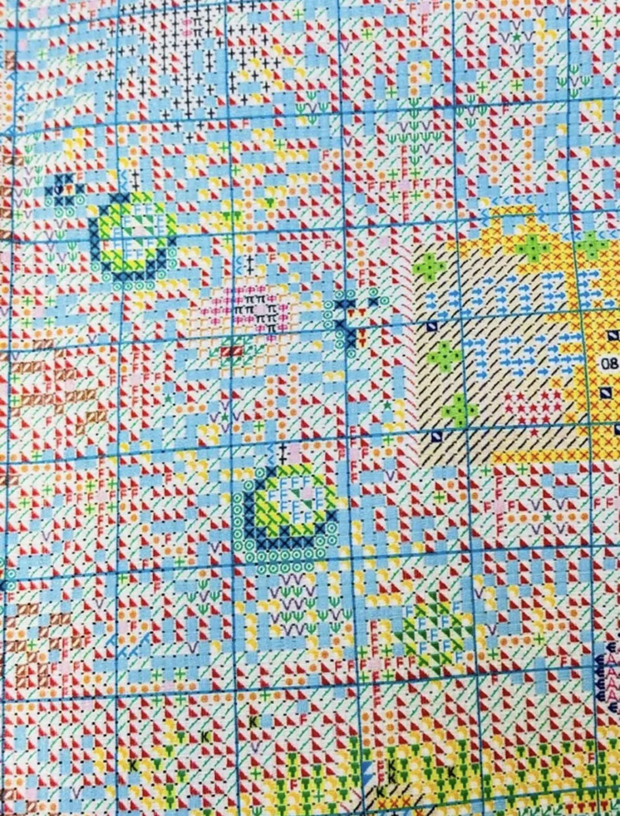 9ct 110x80cm Winter Printed Kit Cross Stitch Embroidery DIY Needlework Set Crafts With Needles Threads 67 Colors - view 3