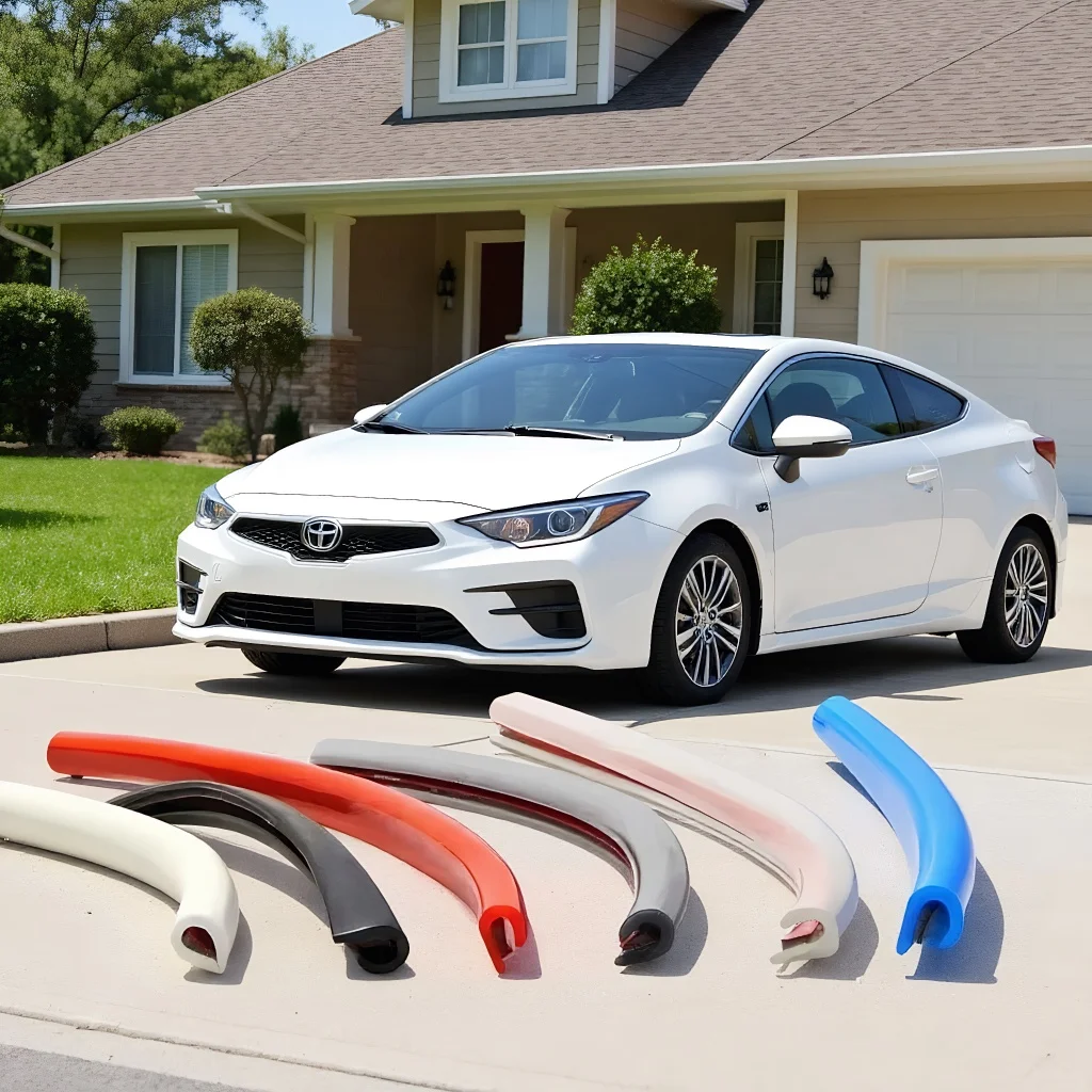 

Car Door Protector 5M Car Door Anti Collision Strip Universal Strip Scratch Rubber Protection Strip Car Protection Strip