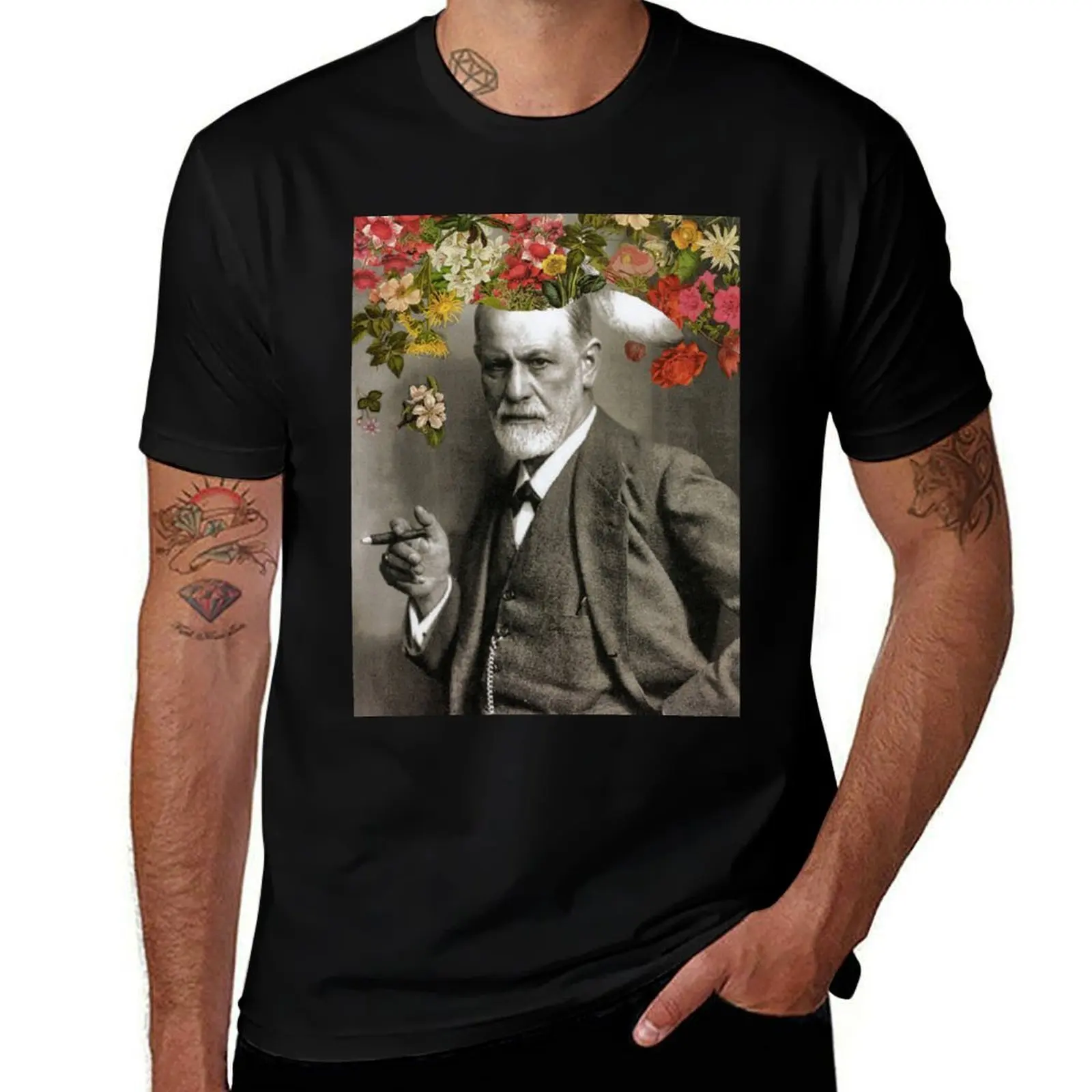 Freud T-Shirt Casual Holiday Short Sleeve Tee T-Shirt