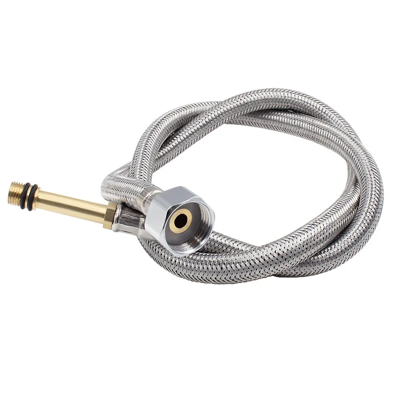 

304 Stainless Steel Braided Hose Water Heater Toilet Faucet Connection Explosion-proof Water Inlet Hose for Bathroom Accessories