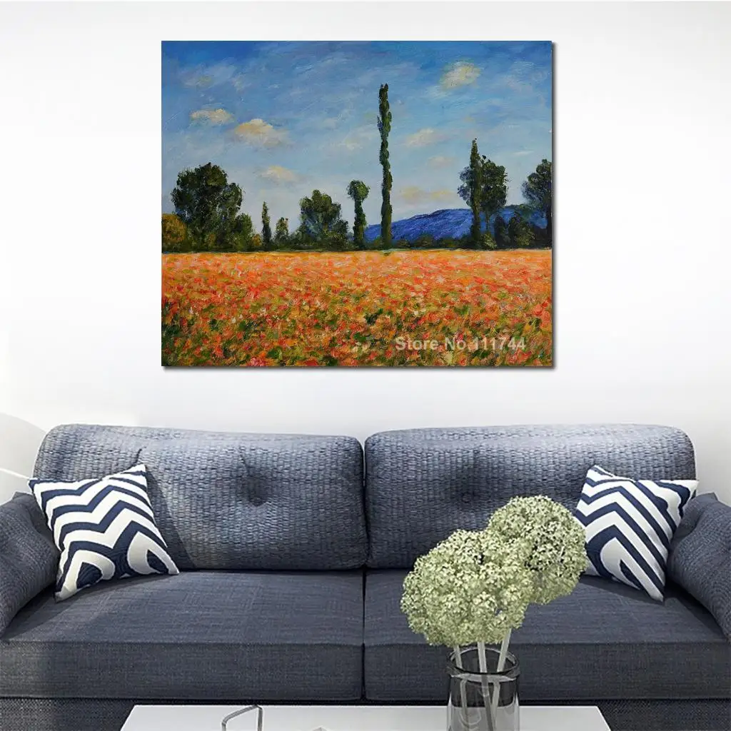 

Field of Poppies Ii Claude Monet Paintings for Sale Wall Art High Quality Hand Painted