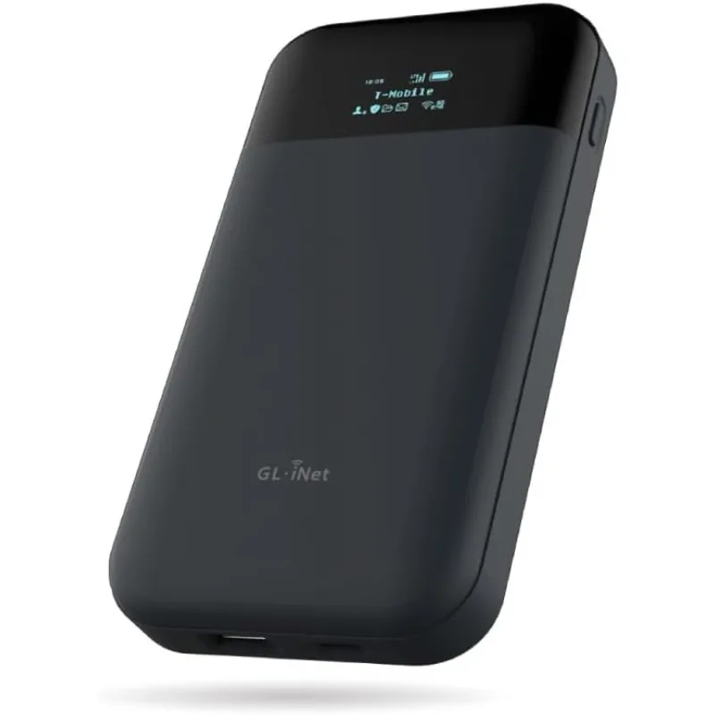 Hotspot Wi-Fi portátil para viagens, GL-E750V2, 4G LTE, Dispositivo de Hotspot Móvel, Openwrt, OpenVPN, Guarda Sem Fio, Tor, 700