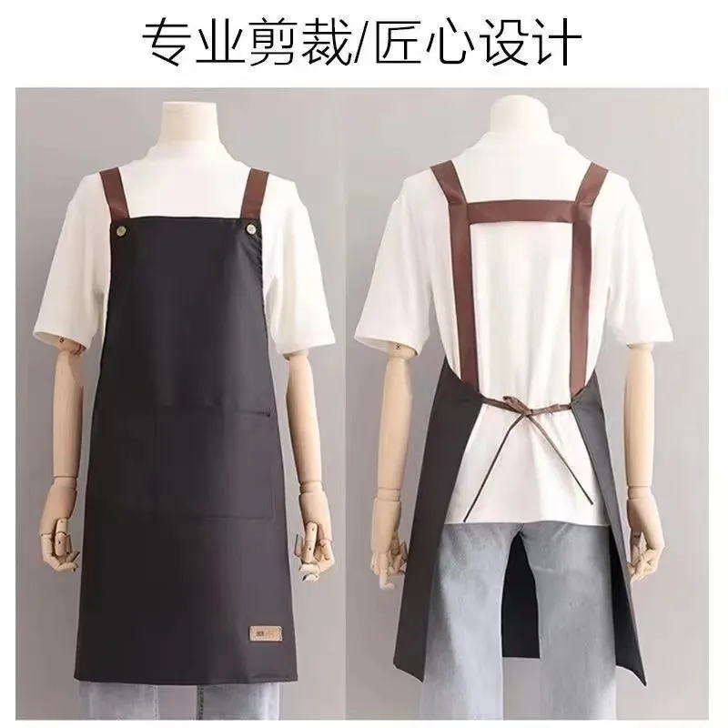 Inside Out 2 Apron for Wimen Men Disney Anime Joy Anger Sadness Expression Pinafore Home Kitchen Antifouling Pinny Adult Gift