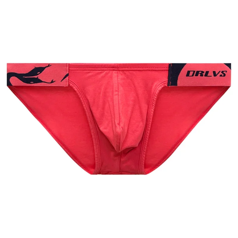 Solid color simple men's thong hip clip waist no waist ultra low waist hip lift free rear empty T pants OR6401