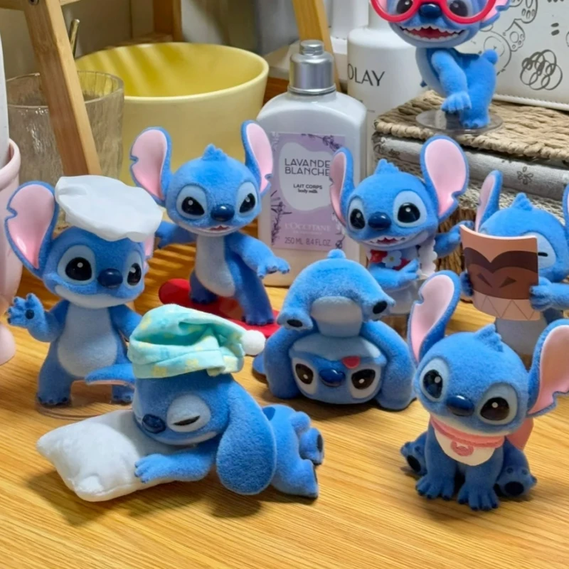 Genuine TOPTOY Stitch Blind Box Hello Stitch Series Kawaii Mystery Box Figures Ornament Cute Birthday Gifts Kids Toys In Stock