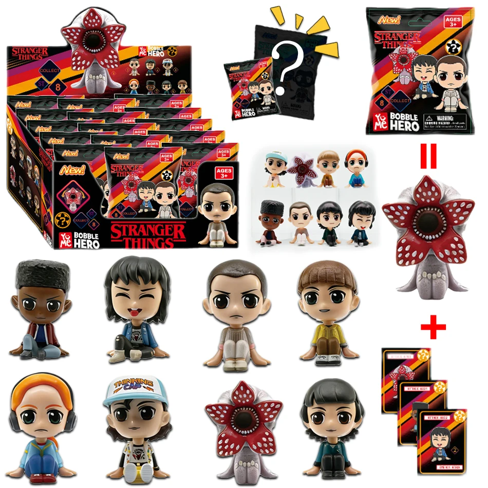 

Фигурки Stranger Things: Дастин, Стив, Демогоргон — коллекционные игрушки-сюрпризы в закрытых коробках, модели для детей, подарок