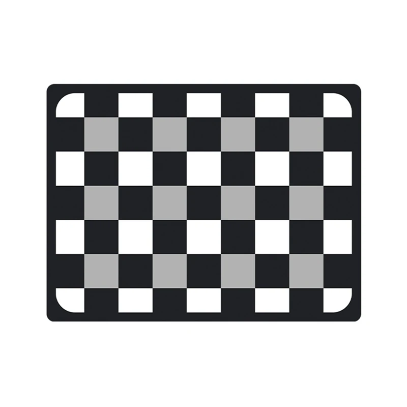 

1 PCS Black White Big Placemat Cotton Flax Cloth Mat Pads Dining Placemats Mantel Individual Kitchen Accessories 50X60cm