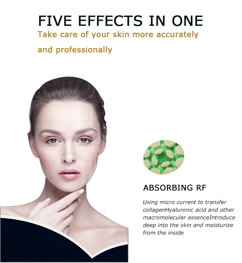 جهاز تجديد المكتبة الذكية، جهاز مكافحة الشيخوخة، مدلك شد الوجه، جهاز العناية المضاد للتجاعيد، كتلة شد الوجه #6