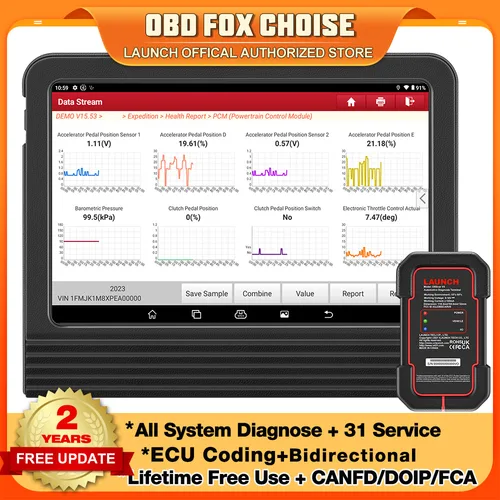 Launch X431 PRO V5.0 자동차 진단 도구 전체 시스템 ECU 코딩 활성 테스트 37+ 서비스 FCA CANFD DOIP Obd2 스캐너 테스터기 공구 tpms 자동차공구 자동차 공구