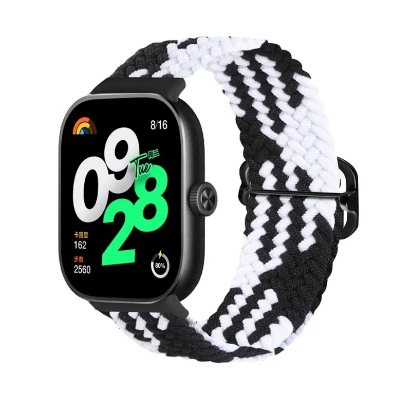 Nylonarmband für Xiaomi Mi Band 10 7 9 8 Pro, elastisch, verstellbar, geflochtenes Solo-Loop-Ersatzarmband, Correa für Redmi Watch 4 5 6