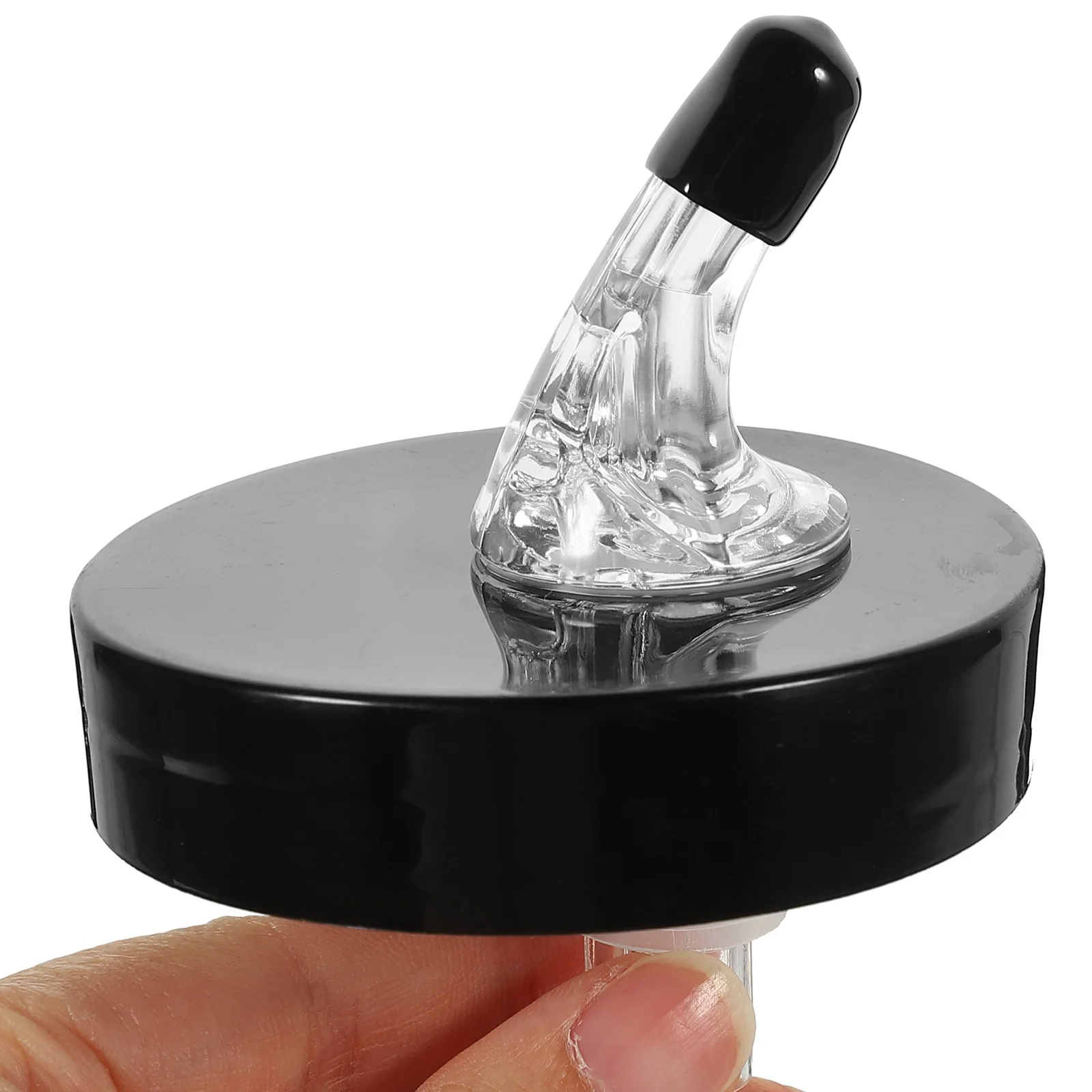 

Mason Jar Lid Oil Pour Spout Dispenser Leak Proof Glass Jar Lid Suitable for Oil Vinegar Syrups Liquor Honey Olive Storage