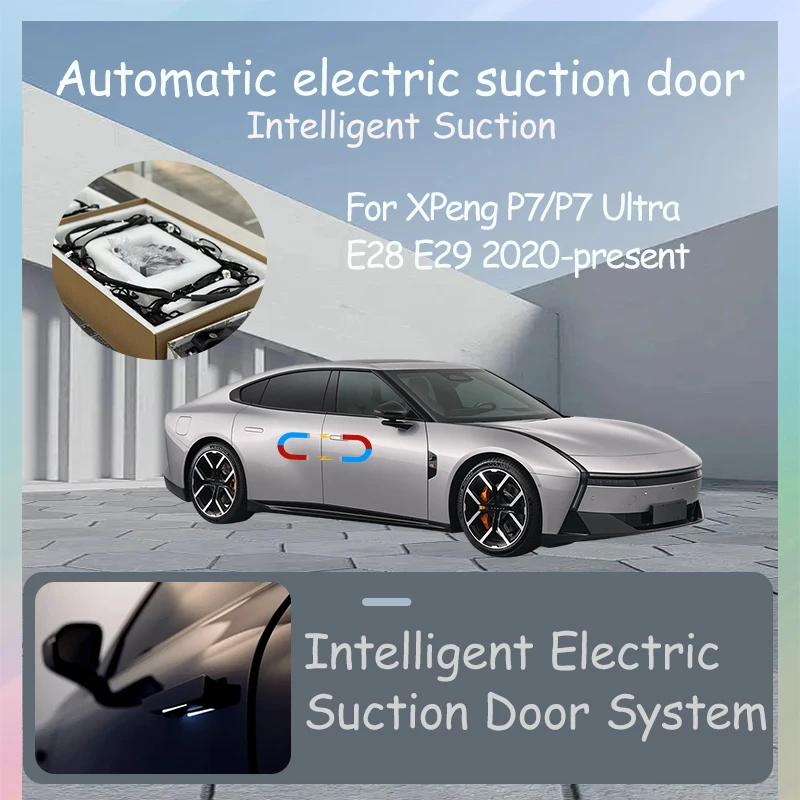 

Intelligent Electric Suction Door Electric Door Auto Suction Car Tuning Accessories For XPeng P7/P7 Ultra E28 E29 2020-present