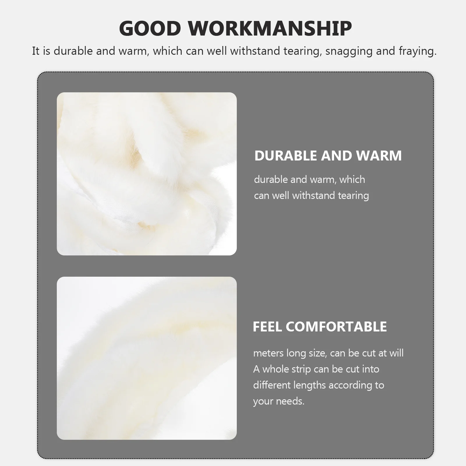 

1Pcs Artificial Ribbon Warm Durable Decoration Xmas Tree Costume Supplies DIY Garland Christmas Faux Ribbon