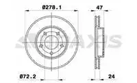 AE0497 for ten brake disc mirror MAVERICK 2.0i TRIBUTE (EP):