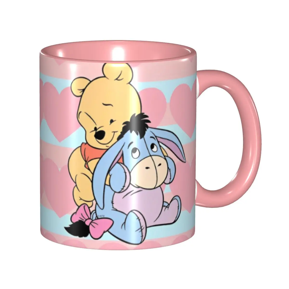 

Eeyore Winnie The Pooh 2022, мультяшная аниме-купочка, кавайная чашка для чая