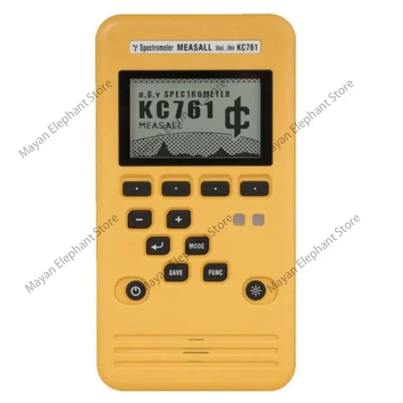 Espectrómetro KC761/KC761A, alarma de radiación nuclear, contador Geiger, dosímetro actualizado, detección de radiación para radiactividad