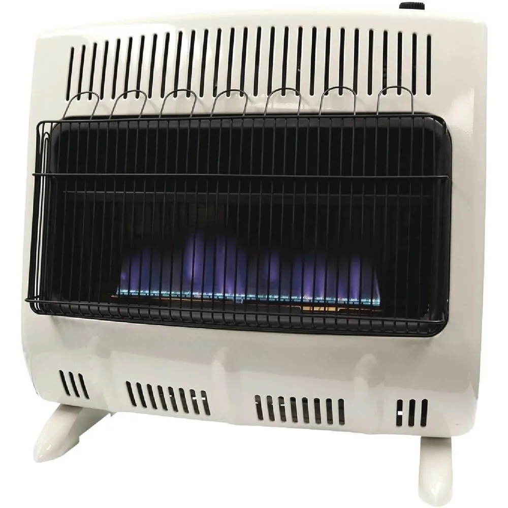 Vent Free Blue Flame Dual Fuel Heater 30000 BTU Natural Gas Propane 2