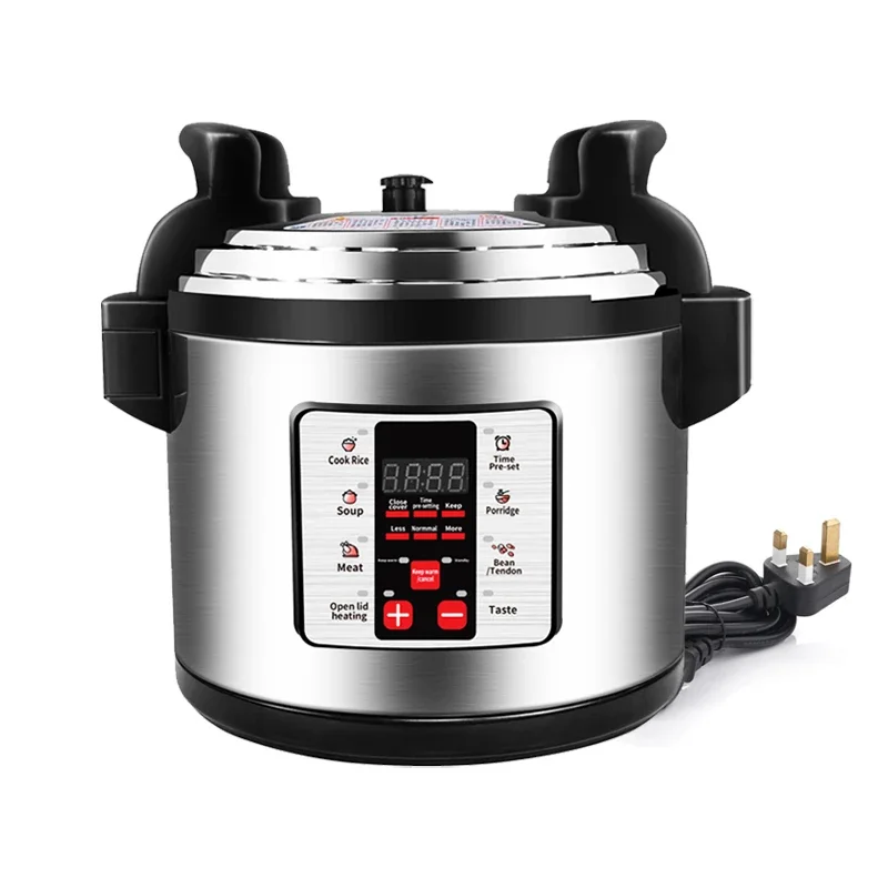 Large Stainless Steel Mutton Rice Slow Cooker Multifunction 19L 20L 21L Commercial Electric Pressure Cookers 8 in 1 Multi Cooker