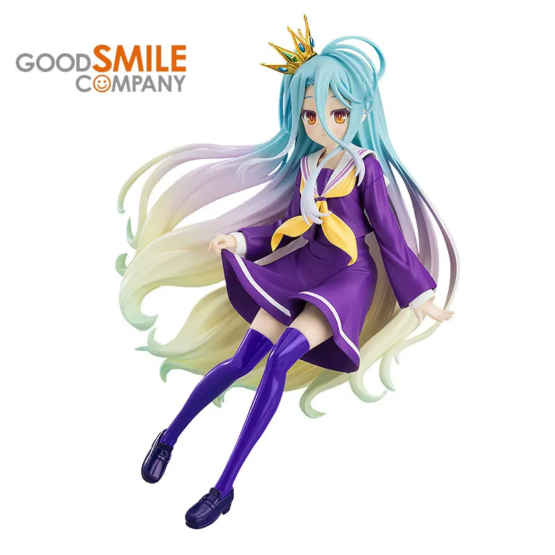 

GSC POP UP PARADE NO GAME NO LIFE Shiro crown Official genuine figure model anime gift collectible model toys Christmas statue