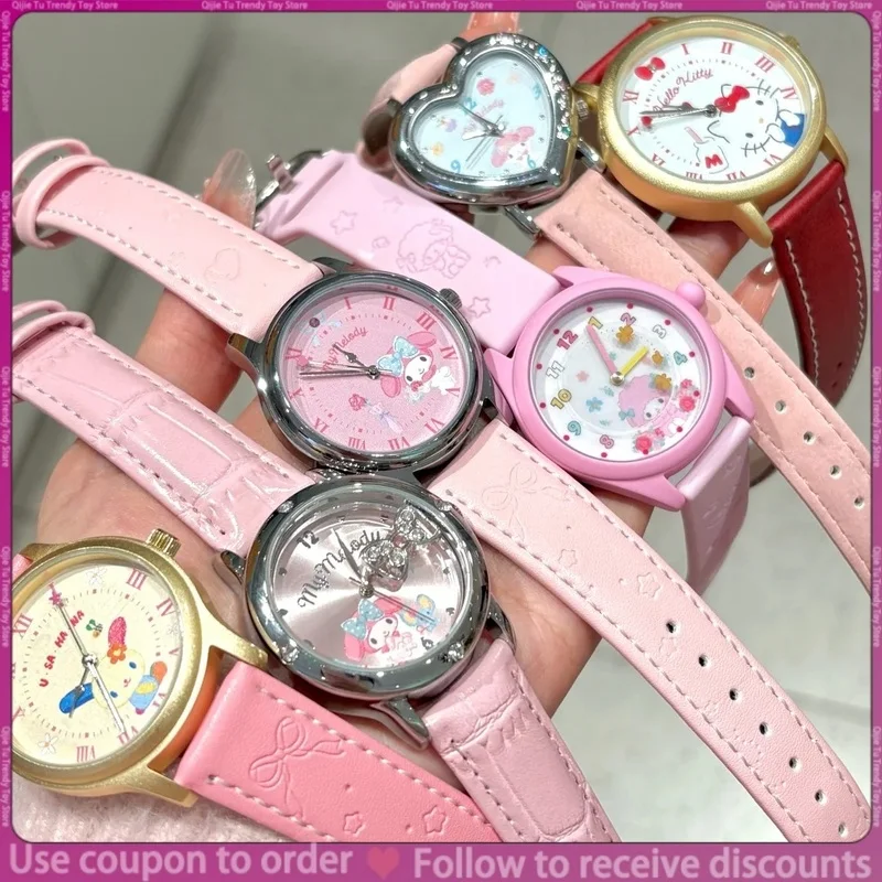 

TOP TOY Sanrio Characters My Room Series Watch Blind Box Cute Cartoon Wristwatch For Women Valentine's Day Gift Collectible