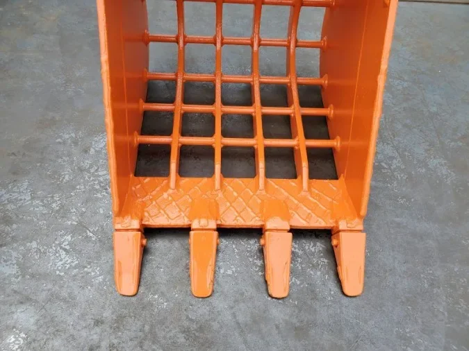 Rock Skeleton Bucket Excavator Sieve Bucket For Excavator Repair Attachment Replace Bucket