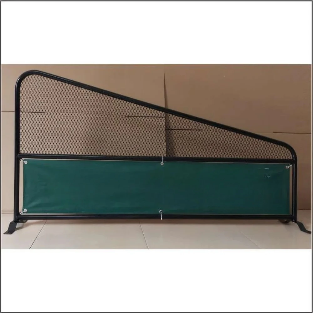 Golf Position Separator with Mirror Separator Indoor and Outdoor Driving Range Strike Pad Isolation Accessories