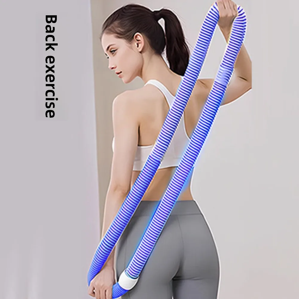 

Soft Spring Sports Hoop Waist Trainer Slimming Belly Without Harm Weight Loss Circle Burn Fat Foldable Weighted Exercise Hoops