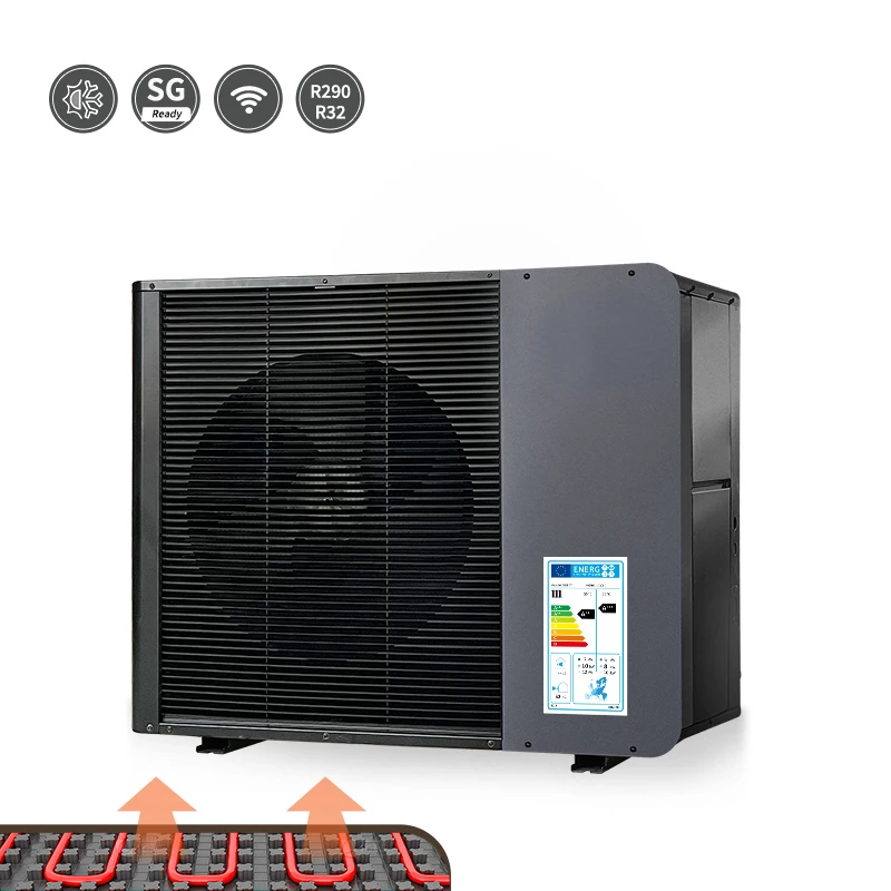 Mango QII pro air-to-water Monoblock Heat Pump 3HP 9KW R32 R290